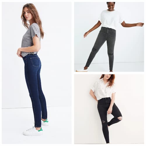 Madewell Jeans variety of styles