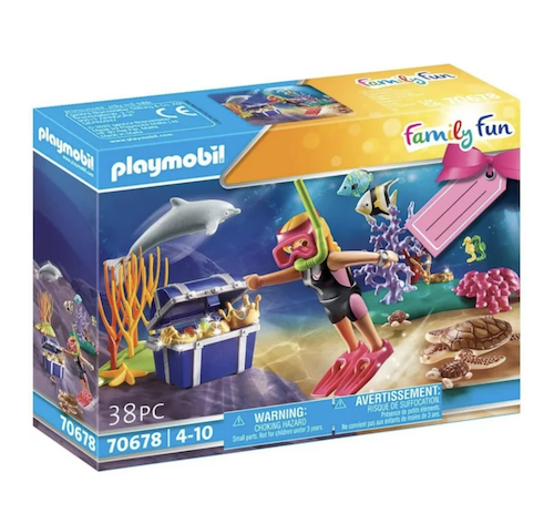 Playmobil Treasure Diver Gift Set