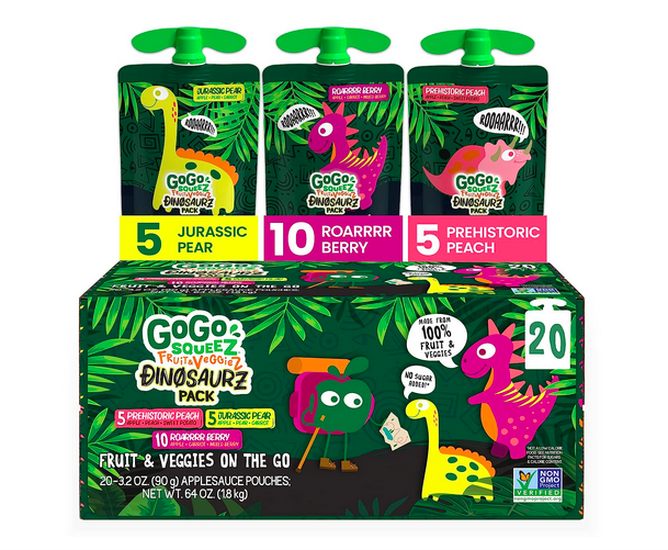 GoGo squeeZ Fruit & veggieZ Variety Pack