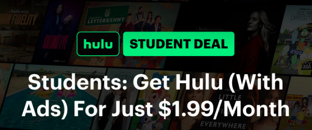 Hulu student discount