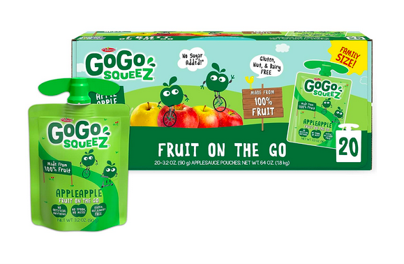 GoGo squeeZ Fruit on the Go