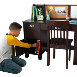 KidKraft Wooden Children's Study Desk with Chair