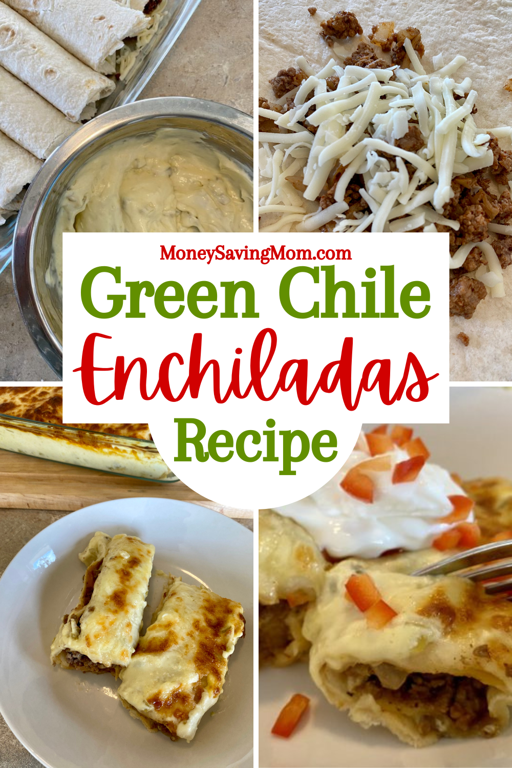 green chili enchiladas