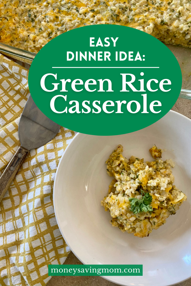 green rice casserole