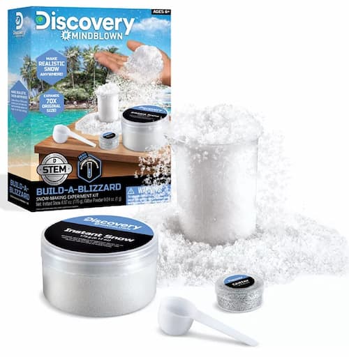 Discovery Mindblown Build a Blizzard Snow Making Experiment Set