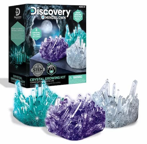 Discovery Mindblown Lab Crystal Growing Set 12-Pieces