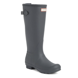 Hunter Original Tall Waterproof Rain Boots in Dark Slate