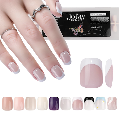 Jofay Fashion Press-On Nails 12-Pack Bundles