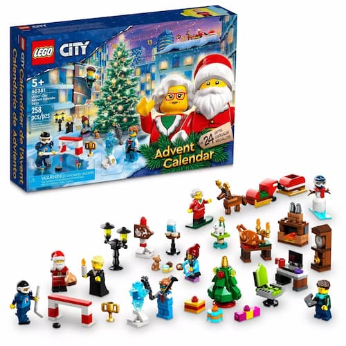 LEGO City 2023 Advent Calendar Building Toy Set
