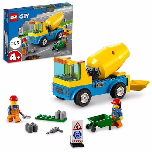 LEGO City Great Vehicles Cement Mixer Truck Toy