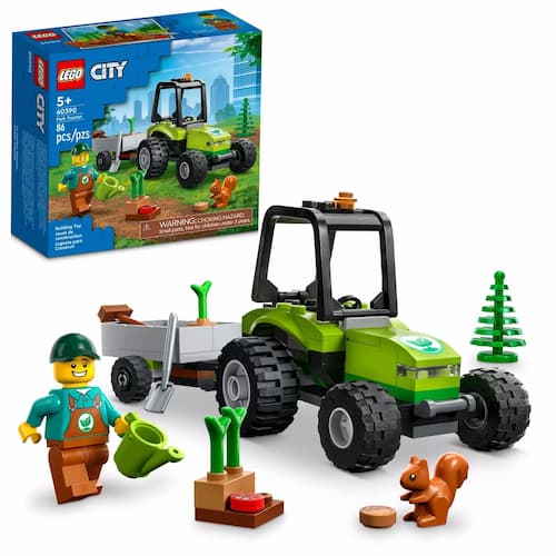 LEGO City Park Tractor and Trailer Toy Farm Vehicle