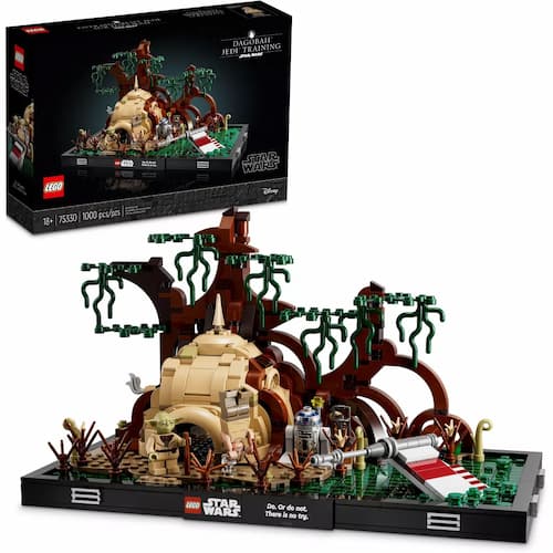 LEGO Star Wars Dagobah Jedi Training Diorama Yoda Set