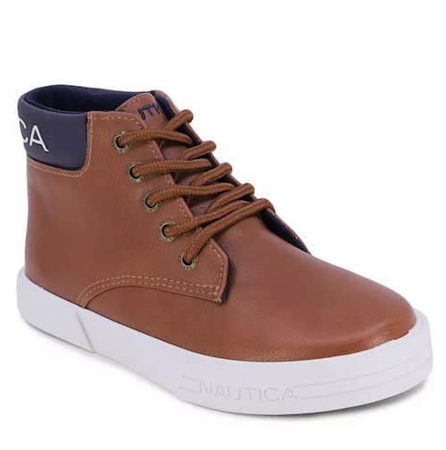 Nautica Little Boys Wharf Harbour Padded Collar High-top Sneakers
