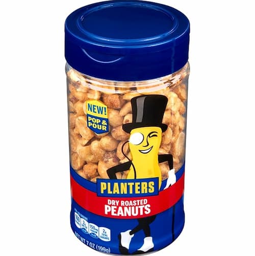  Planters Mixed Nuts, Honey Roasted, 10 Ounce Canister