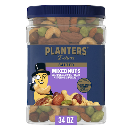 Planters Deluxe Salted Mixed Nuts 34oz