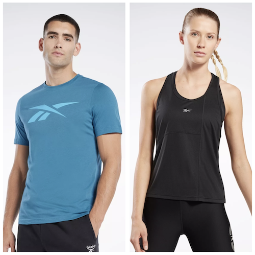 Reebok Graphic T-Shirts and Tanks