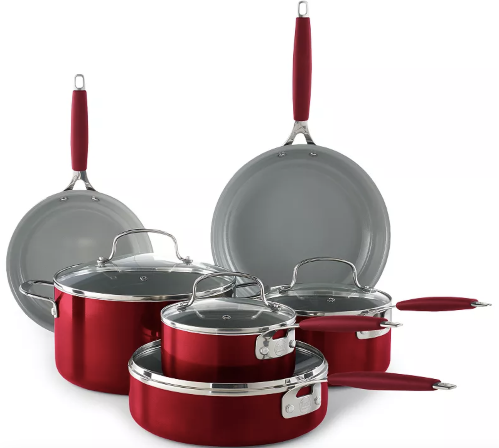 Meals Community 10-Piece Nonstick Ceramic Cookware Set solely $55.24 shipped + $10 in Kohl’s Money (Reg. $130!)