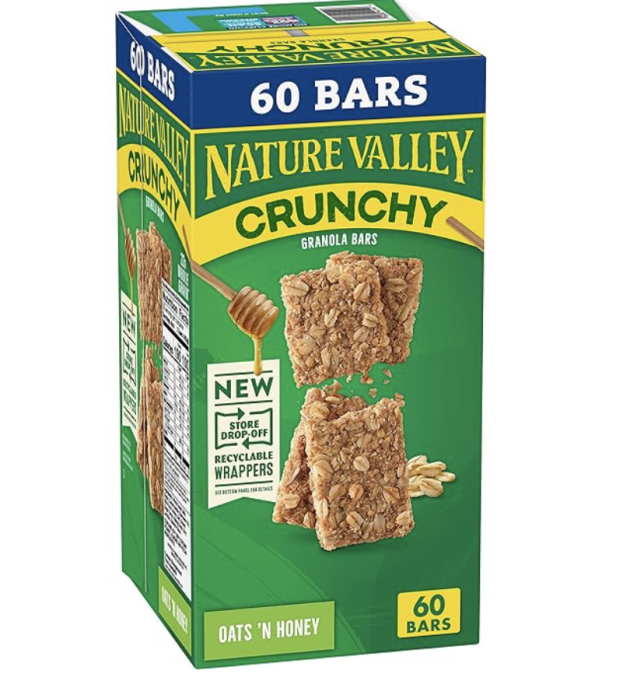 Nature Valley Crunchy Oats 'n Honey Granola Bars 60 Count