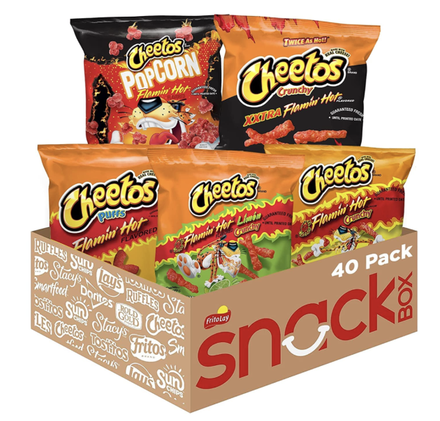 Cheetos Popcorn, Cheddar, Flamin' Hot & Jalapeño Cheddar Variety Pack