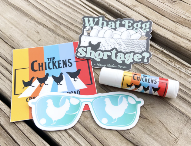 Free Chicken Stickers!