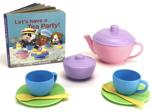 Tea for Two Set and Tea Party Book