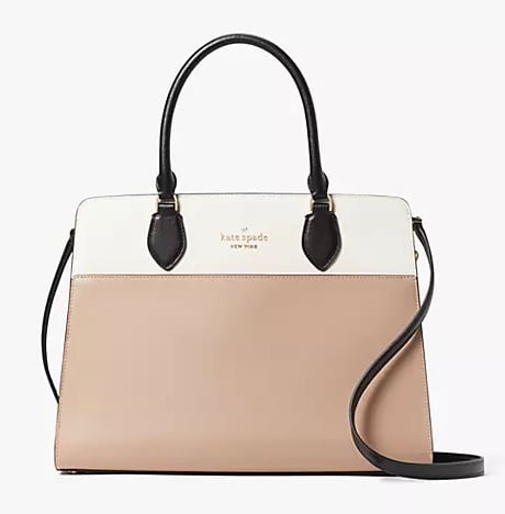 Kate Spade Madison Colorblock Saffiano Leather North South Flap
