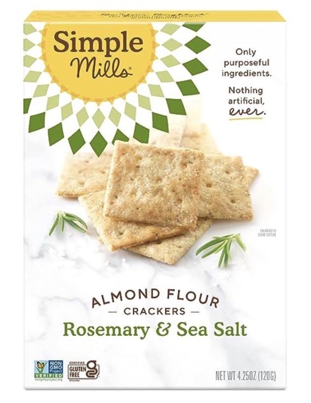 Simple Mills Almond Flour Crackers, Rosemary & Sea Salt
