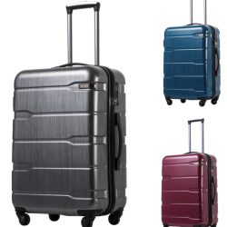 Coolife Hardside Spinner Luggage Suitcase
