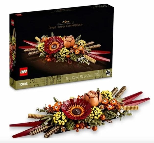 LEGO Icons Dried Flower Centerpiece 