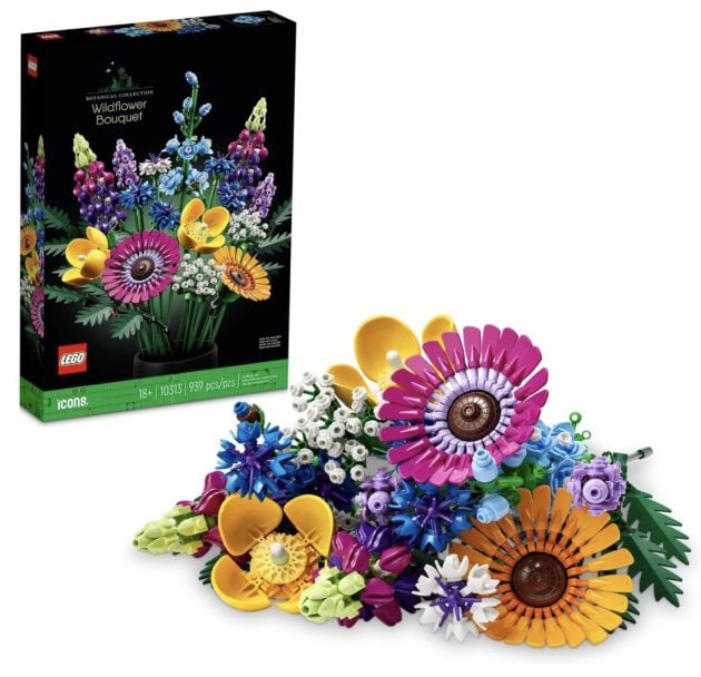 LEGO Icons Wildflower Bouquet 10313 Set