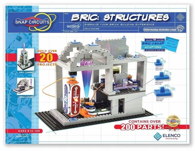 Snap Circuits BRIC: Brick & Electronics Exploration Kit 