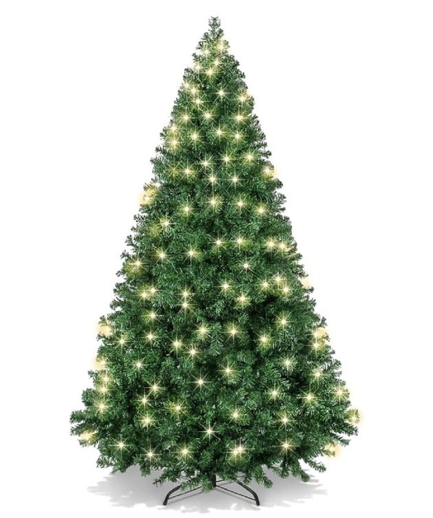 Best Choice Products 6ft Pre-Lit Christmas Tree 
