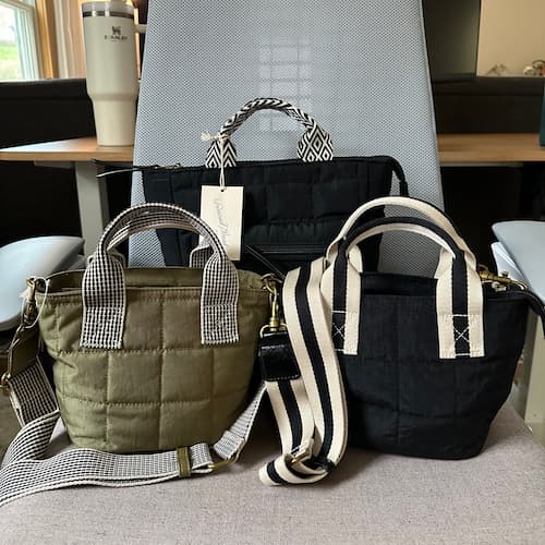 Universal Thread Small Tote Handbag and Mini Backpack