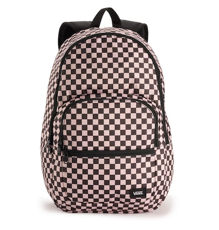 Vans Backpack in Licorice Sepia Rose