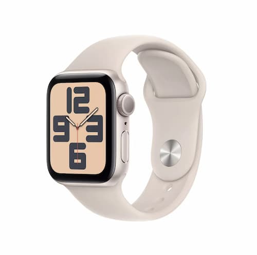 Apple Watch SE GPS (2023, 2nd Generation) with Sport Band in Starlight