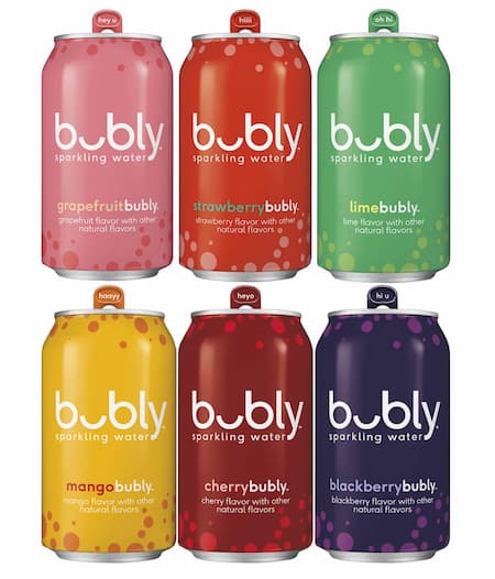 Bubly Sparkling Water Variety Pack 18-Count