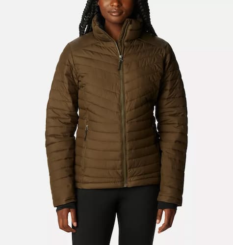 Columbia Women's Slope Edge Jacket in Olive Green