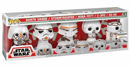 Funko Pop! Star Wars Holiday: Snowman 5 Pack