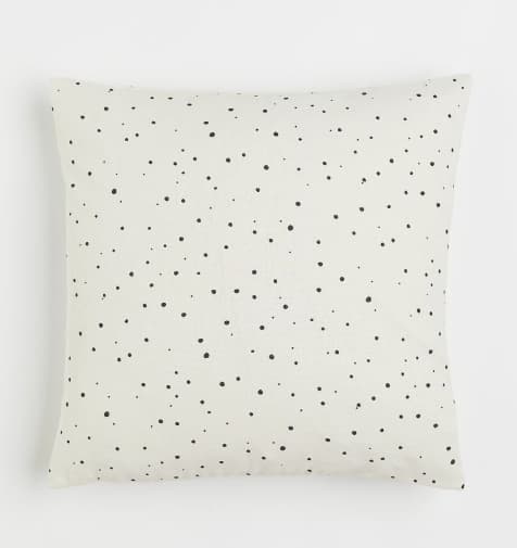 H&M Dotted Cotton Cushion Cover