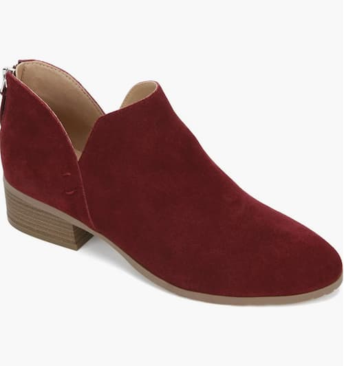 Kenneth Cole Side Skip Suede Ankle Boot