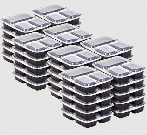 Meal Prep Trays, 40-Pack for just $19.99 shipped!