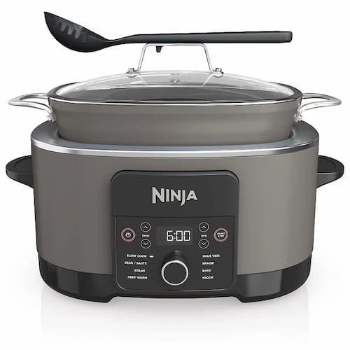 8.5 quart Ninja Foodi.  PossibleCooker PRO Multi Cooker