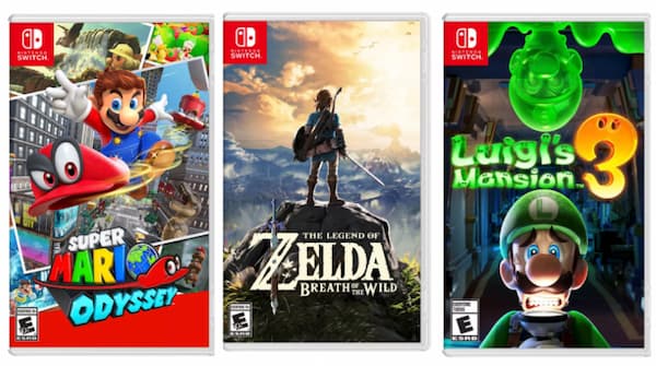 Nintendo Switch $39.99 Games at Target