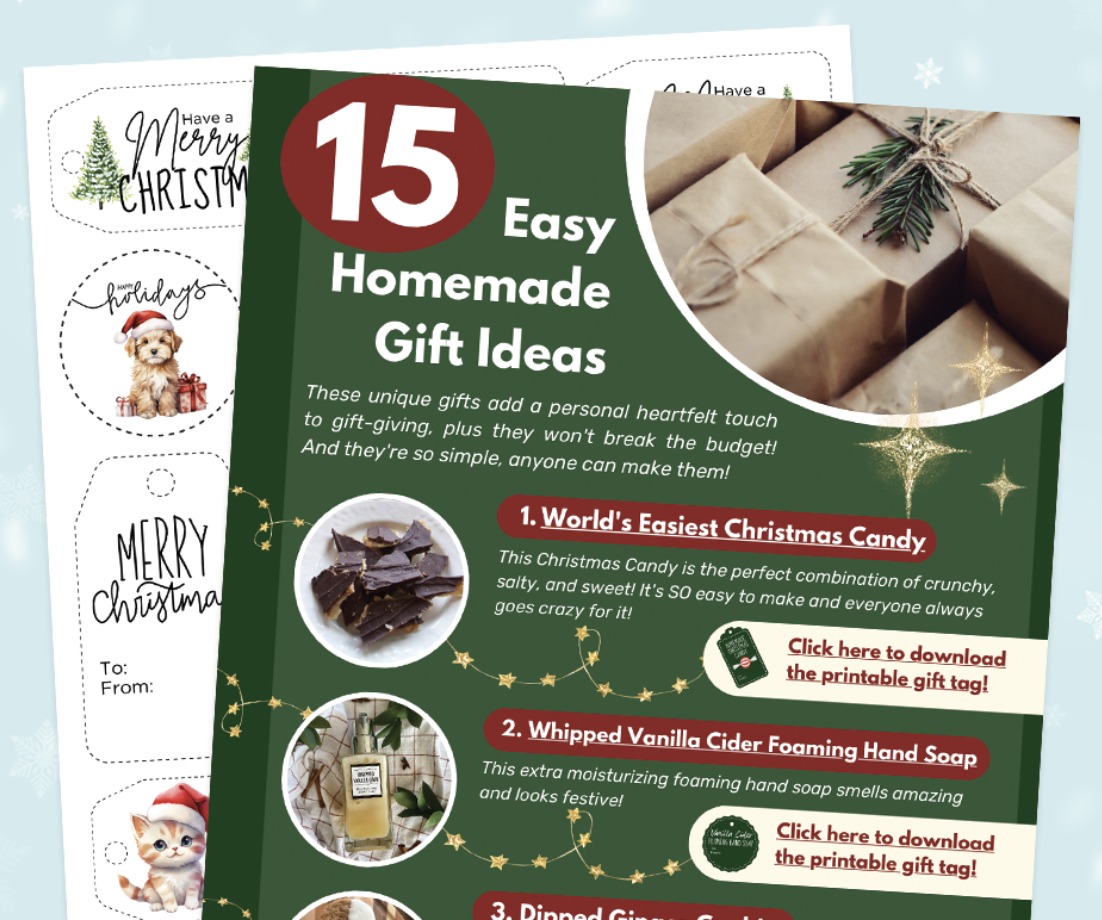 FREE Selfmade Christmas Presents Information!