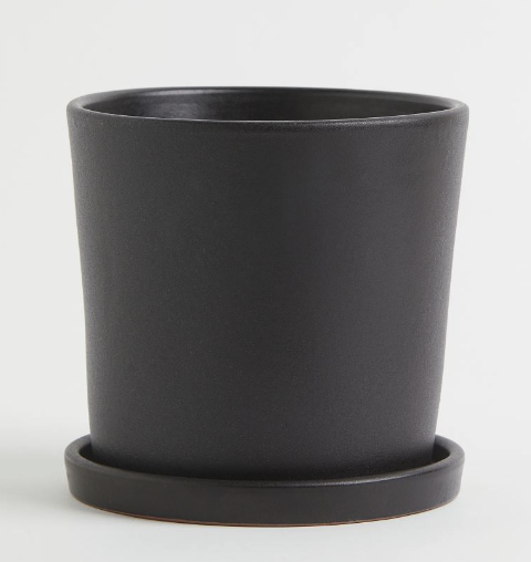 H&M Plant Pot and Saucer