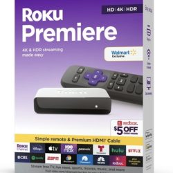 Roku Premiere | 4K/HDR Streaming Media Player