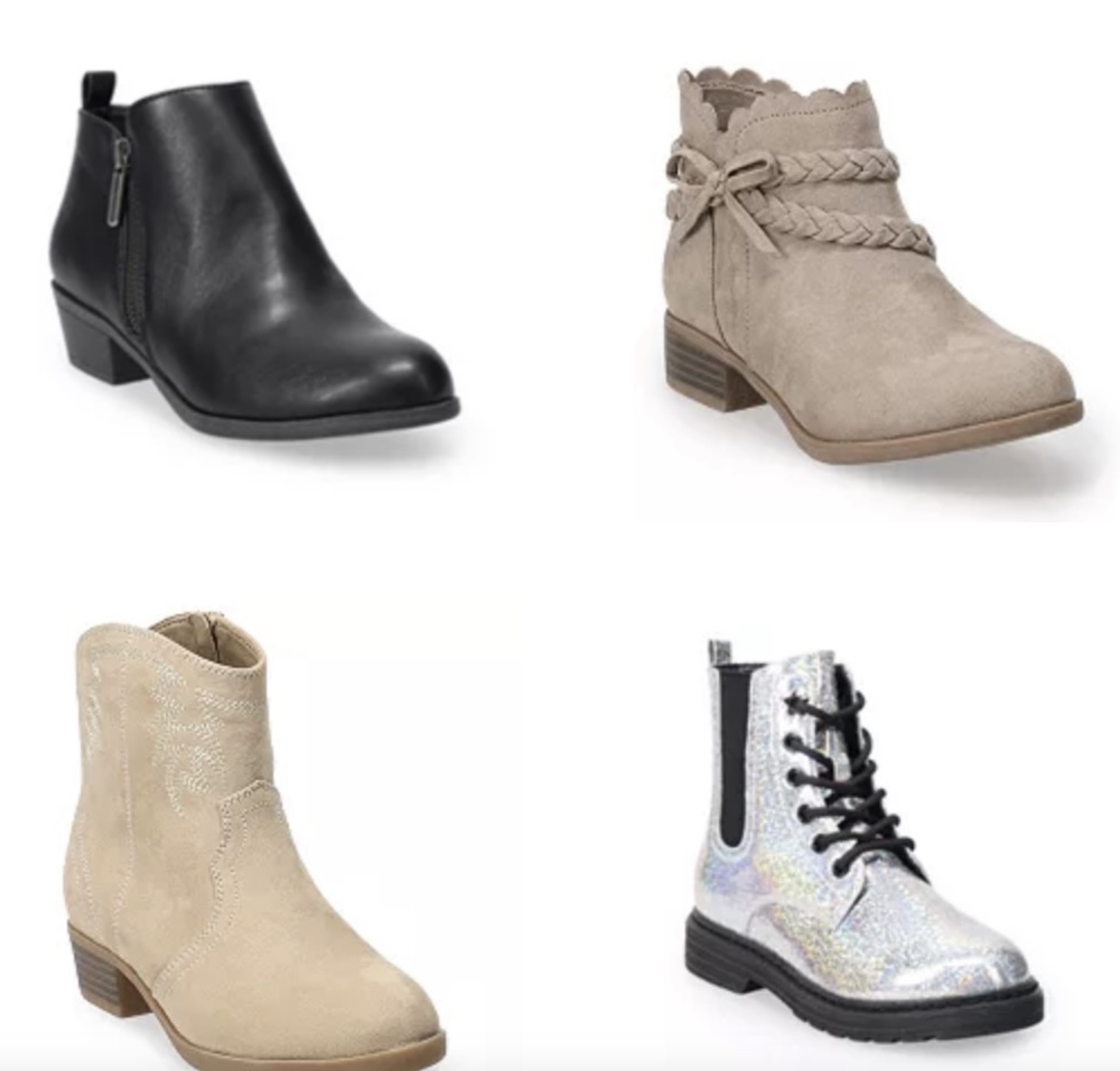 Kohl's on sale women's booties