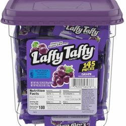 Laffy Taffy Candy, Grape, 145 Pieces