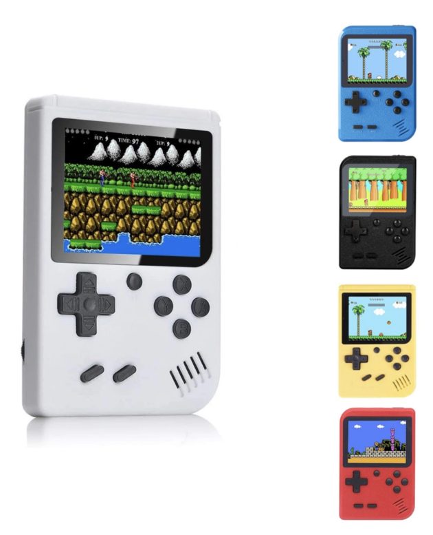 Handheld Game Console with 400 Built-in Games & Controller
