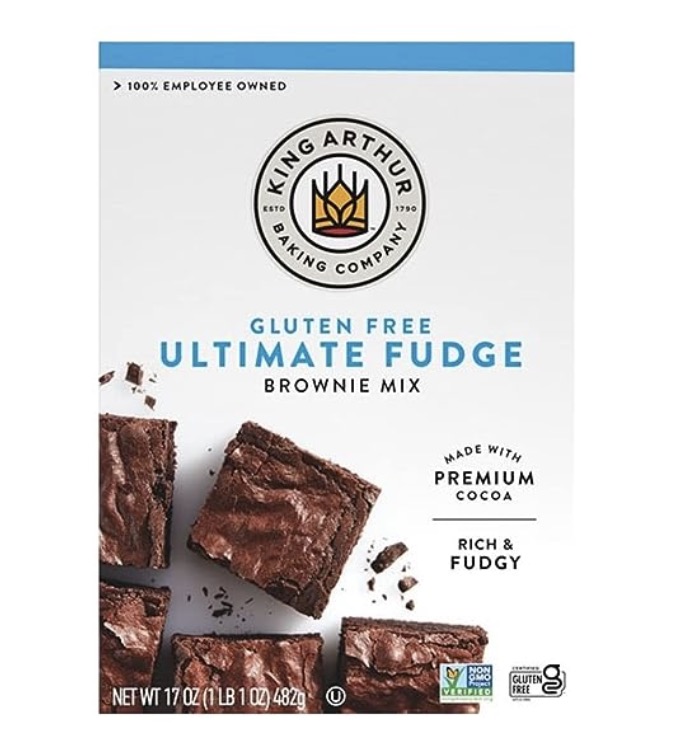 King Arthur Gluten Free Fudge Brownie Combine solely $3.48 shipped!